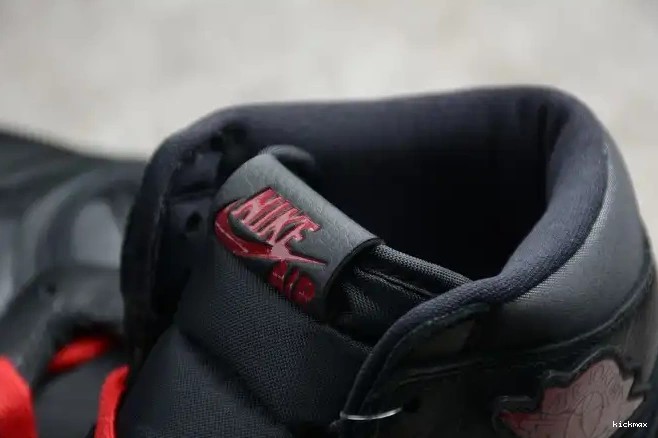 Cheap MAX Jordan Black Retro Air 1 OG 555088-060 Satin High 0406